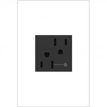  ARCH152G10 - Adorne® 15A Tamper-Resistant Half-Controlled Outlet, Graphite