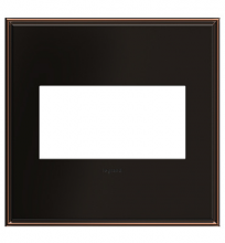  AWC2GOB4 - Adorne® Oil-Rubbed Bronze Two-Gang Screwless Wall Plate