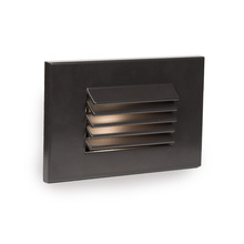  4051-AMBZ - LED Low Voltage Horizontal Louvered Step and Wall Light