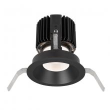  R4RD1T-W827-BK - Volta Round Shallow Regressed Trim with LED Light Engine