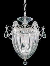  1243-40 - Bagatelle 3 Light 120V Mini Pendant in Polished Silver with Heritage Handcut Crystal