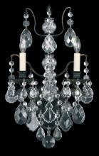  5766-76H - Bordeaux 2 Light 120V Wall Sconce in Heirloom Bronze with Heritage Handcut Crystal