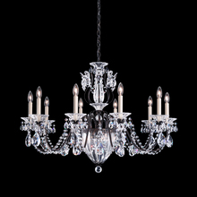  1260N-23H - Bagatelle 13 Light 120V Chandelier in Etruscan Gold with Heritage Handcut Crystal