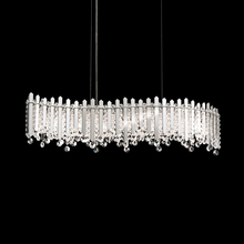  MX8346N-401O - Chatter 7 Light 120V Pendant in Polished Stainless Steel with Optic Crystal