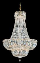  6616-40O - Petit Crystal Deluxe 20 Light 120V Pendant in Polished Silver with Optic Crystal