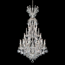  3783-23 - Renaissance 25 Light 120V Chandelier in Etruscan Gold with Heritage Handcut Crystal