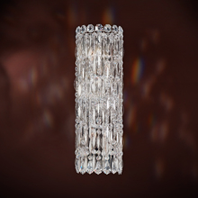  RS8331N-06S - Sarella 4 Light 120V Bath Vanity & Wall Light in White with Clear Crystals from Swarovski