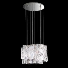  SPU150N-SS1O - Selene 18IN LED 120V Pendant in Stainless Steel with Optic Crystal