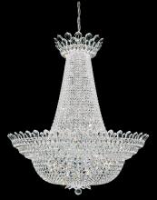  5875H - Trilliane 6 Light 120V Pendant in Polished Stainless Steel with Heritage Handcut Crystal