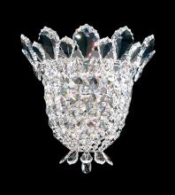  5876H - Trilliane 3 Light 120V Wall Sconce in Polished Stainless Steel with Heritage Handcut Crystal