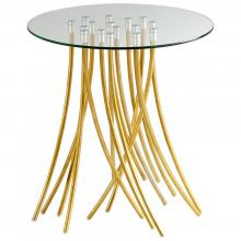  08580 - Tuffoli Table|Satin Brass