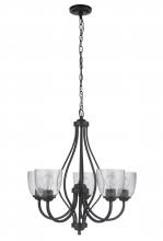  49925-ESP - Serene 5 Light Chandelier in Espresso