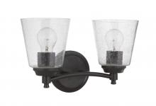  50202-FB - Tyler 2 Light Vanity in Flat Black