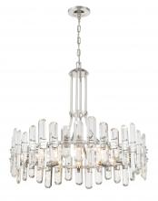  BOL-8889-PN - Bolton 12 Light Polished Nickel Chandelier