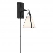  FUL-901-BK - Fulton 1 Light Black Task Sconce