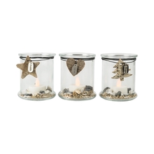 ELK Home Plus 395086 - Woodlyn Set of 3 Votives (2 pack)