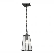  45092/1 - Meditterano 1-Light Outdoor Pendant in Matte Black