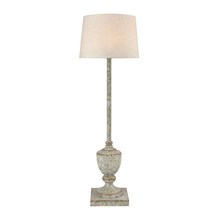  D4390 - Regus Outdoor Floor Lamp in Grey and Antique White