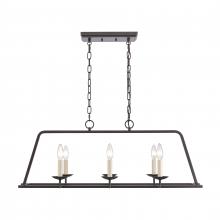  EC89695/6 - Joanie 34'' Wide 6-Light Linear Chandelier - Old Bronze