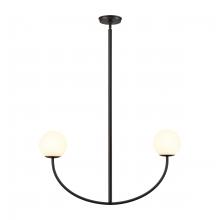 ELK Home Plus H0018-10372 - Doby 30'' Wide 2-Light Pendant - Matte Black