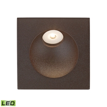  WSL6210-10-45 - Thomas - Zone LED Step Light in in Matte Brown with Opal White Glass Diffuser