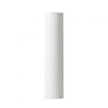  90/1148 - Plastic Candle Cover; White Plastic; 13/16" Inside Diameter; 7/8" Outside Diameter;