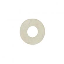  90/155 - Rubber Washer; 1/8 IP Slip; White Finish; 1-1/2" Diameter