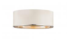  2303F3-MW-CH - 3 Light Flush Mount