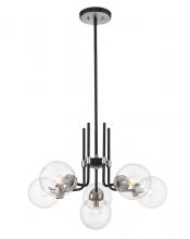  477-6MB-BN - 6 Light Chandelier