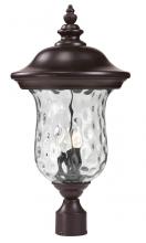 Z-Lite 533PHB-RBRZ - 3 Light Outdoor Post Mount Fixture