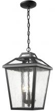  539CHB-BK - 3 Light Outdoor Chain Mount Ceiling Fixture