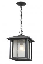  554CHB-BK - 1 Light Outdoor Chain Mount Ceiling Fixture