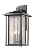  554XL-BK - 3 Light Outdoor Wall Light