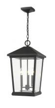  568CHXL-BK - 3 Light Outdoor Chain Mount Ceiling Fixture