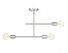  731-3SF-CH - 3 Light Semi Flush Mount