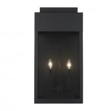  51522 BK - Marley Outdoor Wall Lights Black