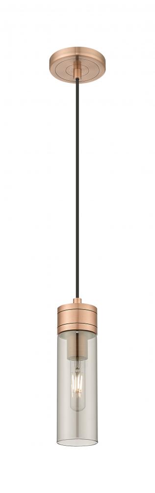 Boreas - 1 Light - 3 inch - Antique Copper - Cord Hung - Mini Pendant