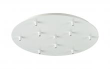  119-W - 9 Light Round Multi Port Canopy