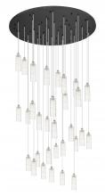 Innovations Lighting 160BK-B-31P-PN-G434-12DE - Crown Point - 31 Light - 60 inch - Polished Nickel - Multi Pendant