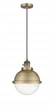  201CSW-BB-HFS-84-BB - Hampden - 1 Light - 9 inch - Brushed Brass - Cord hung - Mini Pendant