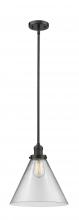 Innovations Lighting 201S-OB-G42-L - Cone - 1 Light - 12 inch - Oil Rubbed Bronze - Stem Hung - Mini Pendant