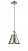  201S-SN-M13-SN - Appalachian - 1 Light - 8 inch - Brushed Satin Nickel - Stem Hung - Mini Pendant