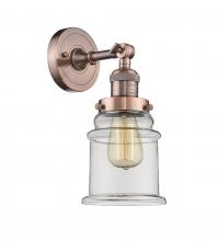  203-AC-G182 - Canton - 1 Light - 7 inch - Antique Copper - Sconce