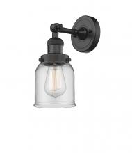  203-BK-G52 - Bell - 1 Light - 5 inch - Matte Black - Sconce