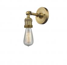  203-BB - Bare Bulb - 1 Light - 5 inch - Brushed Brass - Sconce