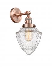  203SW-AC-G664-7 - Bullet - 1 Light - 7 inch - Antique Copper - Sconce