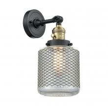  203SW-BAB-G262 - Stanton - 1 Light - 6 inch - Black Antique Brass - Sconce