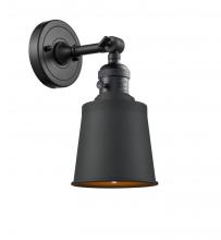  203SW-BK-M9-BK - Addison - 1 Light - 5 inch - Matte Black - Sconce