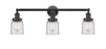  205-OB-G52 - Bell - 3 Light - 30 inch - Oil Rubbed Bronze - Bath Vanity Light