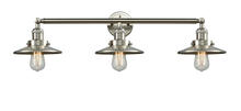  205-SN-M2 - Railroad - 3 Light - 32 inch - Brushed Satin Nickel - Bath Vanity Light